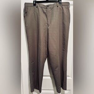 NWT‎ Dockers Premium Flat Front Men's Gray Dress Pants Size 40x30